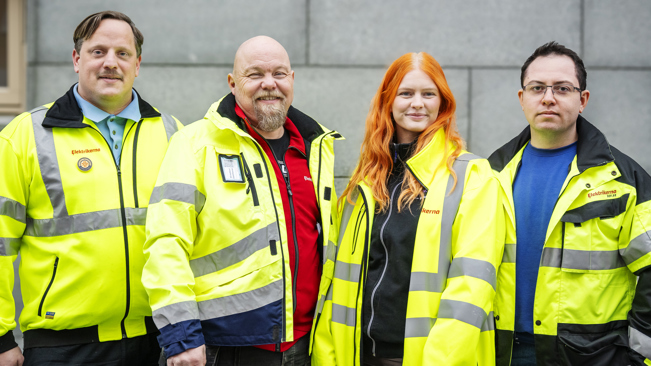 Elektrikernas fyra politiska kandidater i valet 2026